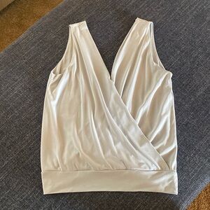 Veronica M wrap vneck top